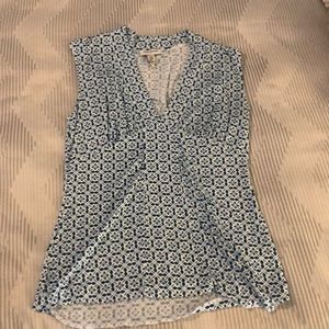 Banana republic sleeveless top